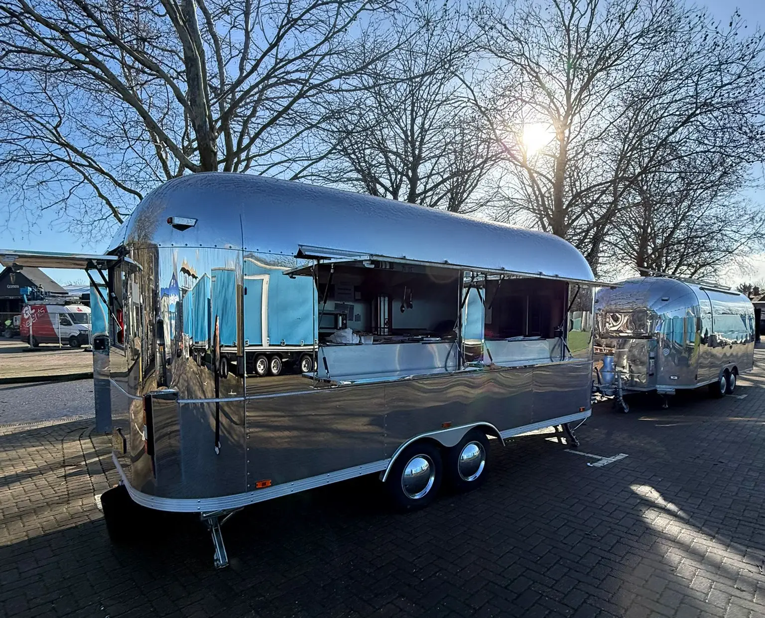 Airstream trailer exterior