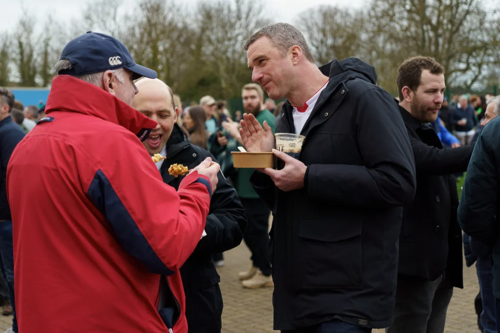 stuffed gourmet food trailer at twickenham